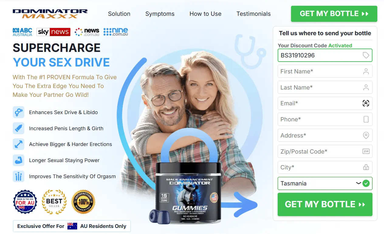 Dominator Gummies Australia